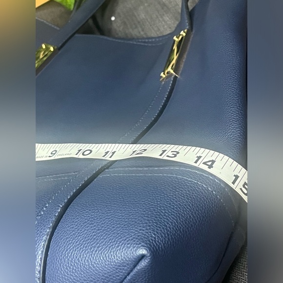 Jones New York Signature  Pacific Navy Harper Four Poster Satchel🔥 - Picture 12 of 13